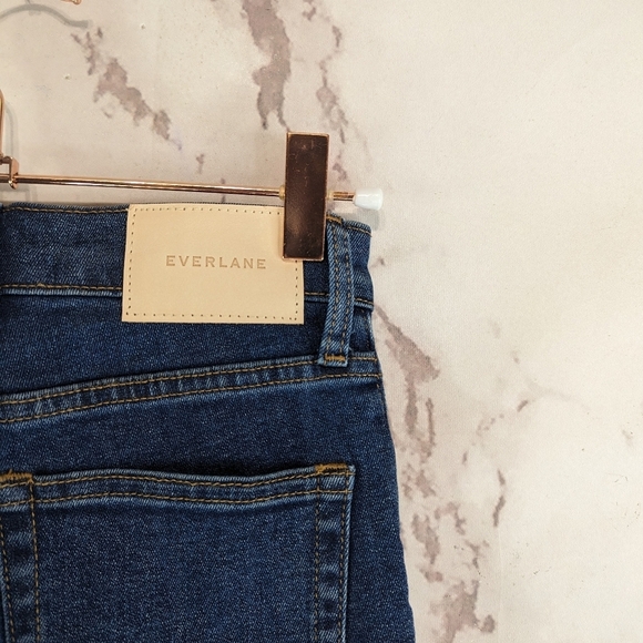 Everlane Skinny Jean Womens The High Rise Denim Medium Mid Blue Wash - Picture 9 of 11